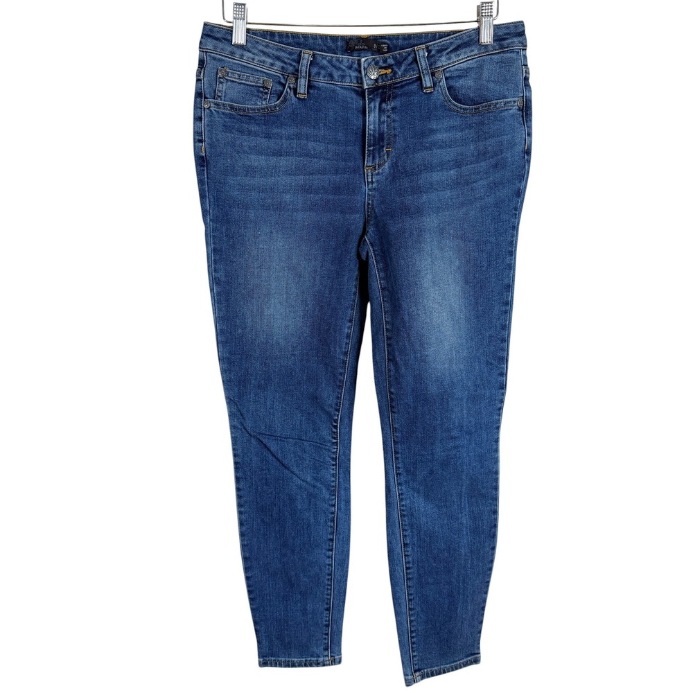 Prana London Skinny Jeans Womens 8/29 Blue Organic‎ Cotton Stretch Denim Pants